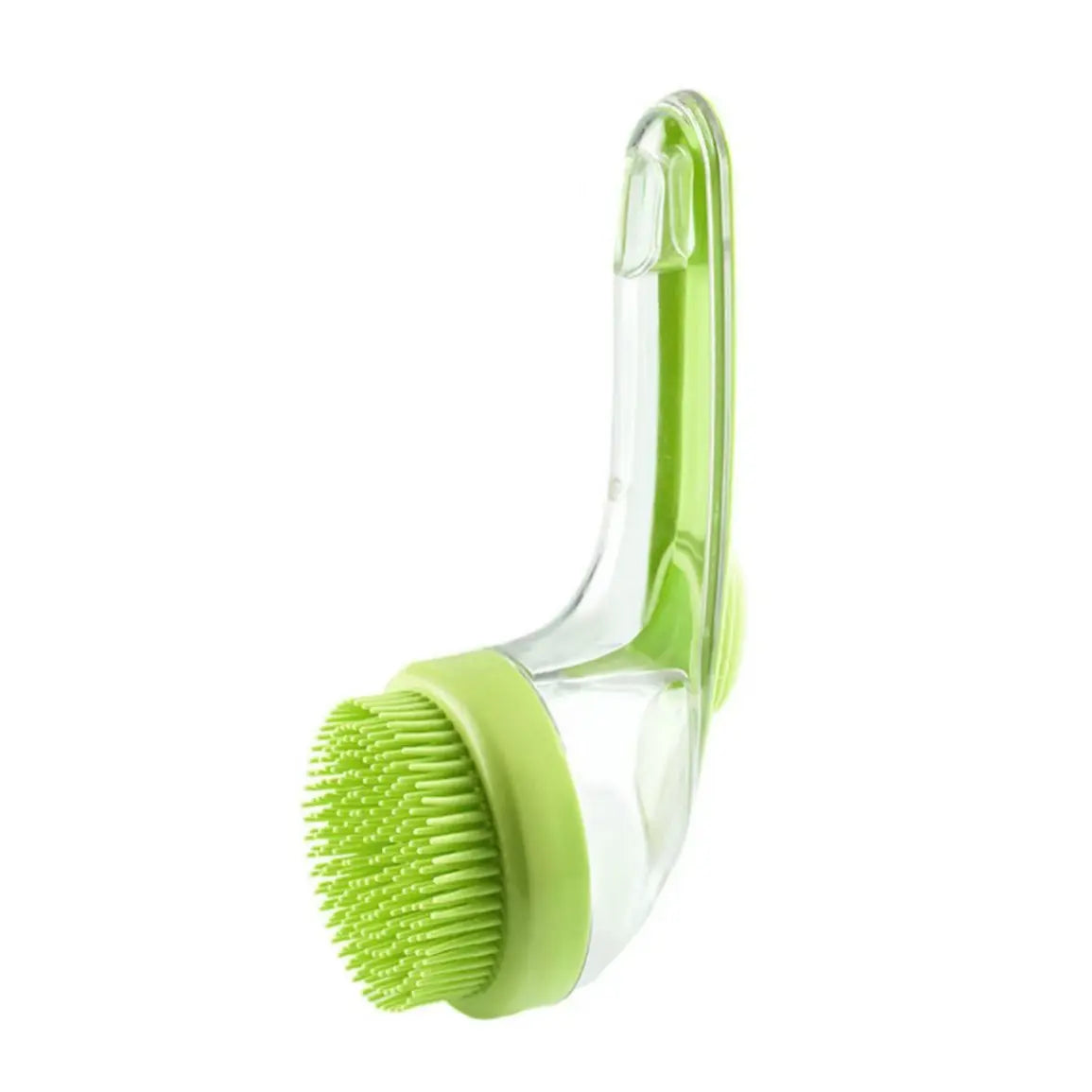 2026 Enhanced 2-in-1 Pet Bath Brush with Soap Dispenser, Soft Silicone Grooming and Shedding Comb for Dogs and Cats, Gentle Massage Scrubber for Effortless Bathing and Improved Coat Cleanliness